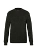 Men Plus Pullover in khaki grün
