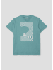 s.Oliver T-Shirt kurzarm in Petrol