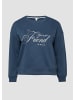 QS Sweatshirt in 58D2_tiefblau