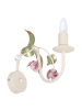 Licht-Erlebnisse Wandlampe (B)16 x (H)23 cm in Weiß Rosa GrünWeiß Rosa Grün