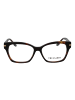 Trussardi Damen Optische Fassungen Katzenauge Braun