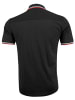 Lonsdale Polo "Lynton" in Schwarz