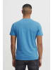CASUAL FRIDAY T-Shirt CFThor tee with chest print in Blau