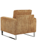 Beliani Sessel VIND in Braun - (W) 79 x (H) 82 x (L) 85 cm