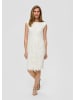 s.Oliver BLACK LABEL Kleid kurz in Creme