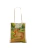 Mr. & Mrs. Panda Tote Bag Hund Dackel Design ohne Spruch in Weiß