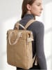 GianMarco Venturi Rucksack in ALMOND BROWN