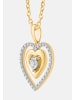 Diamant Exquis Halskette aus 375 Gelbgold mit Diamant