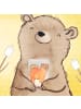 Mr. & Mrs. Panda Teelichthalter Glas Chow-Chow Moment ohne Spruch in Transparent