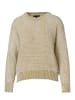 KOROSHI Women's chenille knit jersey solid in beige