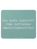 Mr. & Mrs. Panda Mousepad Spruch Immobilienkauffrau Freude mit S... in Meeresbrise