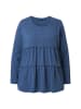 Ulla Popken Longsleeve in tintenblau