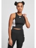 STARTER STARTER Damen Ladies Starter Sports Cropped Top in black/white
