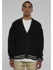 Urban Classics Urban Classics Herren Sporty Boxy Cardigan in black