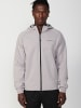 KOROSHI Sweatshirt Jacke in grau