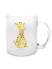 Mr. & Mrs. Panda Häferl Giraffe Zufrieden ohne Spruch in Transparent