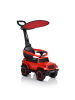 Moni Kinder Rutschauto Police in rot