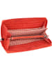 Greenburry Tumble Nappa Geldbörse Leder 20 cm in tomato