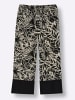 sheego Web-Hose in schwarz-sand-bedruckt