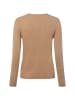 Marie Lund Strickpullover in camel - 0003
