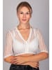 Edelnice Dirndlbluse Anna Creme in weiß