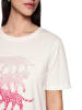 MARC CAIN T-Shirt mit Aufdruck Rethink Together in Weiß