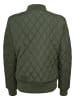 Urban Classics Urban Classics Damen Ladies Diamond Quilt Nylon Jacket in olive