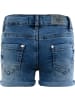 Blue Effect Jeans-Shorts in medium blue