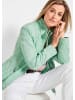 GOLDNER Jacke Sportive Übergangsjacke mit Stehkragen in mint