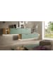 Inn.Furn Sideboard in grün, Artisan Eiche 277 cm, Stauraumschrank mit Soft-Close
