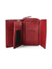 The Chesterfield Brand Doniva Geldbörse RFID Schutz Leder 13 cm in red