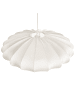 Beliani Pendelleuchten GUACARA in Weiß - (W) 55 x (H) 78 x (L) 55 cm
