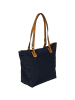BRIC`s X-Bag Shopping M Sportina - Schultertasche 27 cm (tropical camouflage) in blau