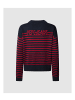 Pepe Jeans Jersey in 594-Blau/Rot