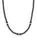 KUZZOI Halskette 925 Sterling Silber Boho in Schwarz