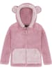 Normani Outdoor Sports Kinder Teddy Jacke Barvas in Rosa