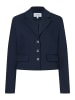 More & More feminines Kurzblazer-Jäckchen in dark blue