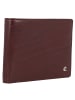Esquire Toscana Geldbörse RFID Schutz Leder 12 cm coffee