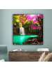MuchoWow Leinwand bilder Magischer Wasserfall (BxH)