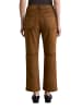 Marc O'Polo Lederhose regular cropped in warm brown