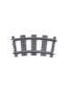 LEGO City Eisenbahn Schienen Dunkelgrau 53400 50x Teile - ab 3 Jahren in gray