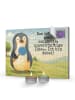 Mr. & Mrs. Panda duftkerzenkalender Pinguin Lolli Design mit Spruch in Weiß