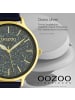 Oozoo Analog-Armbanduhr Oozoo Timepieces dunkelblau extra groß (ca. 48mm)