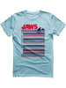 Jaws T-Shirt "Jaws Barcode T-Shirt" in Blau