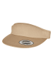  Flexfit  Flexfit Snapback Flat Round Visor Cap in khaki