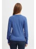 PULZ Jeans Strickjacke in blau