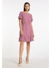 Usha Damen Kleid in Dunkelrosa