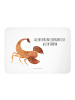 Mr. & Mrs. Panda magnet Sternzeichen Skorpion mit Spruch in Weiß