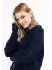 DreiMaster Vintage Damen Strick Pullover in Marine