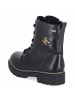 Indigo Schnürboots in schwarz